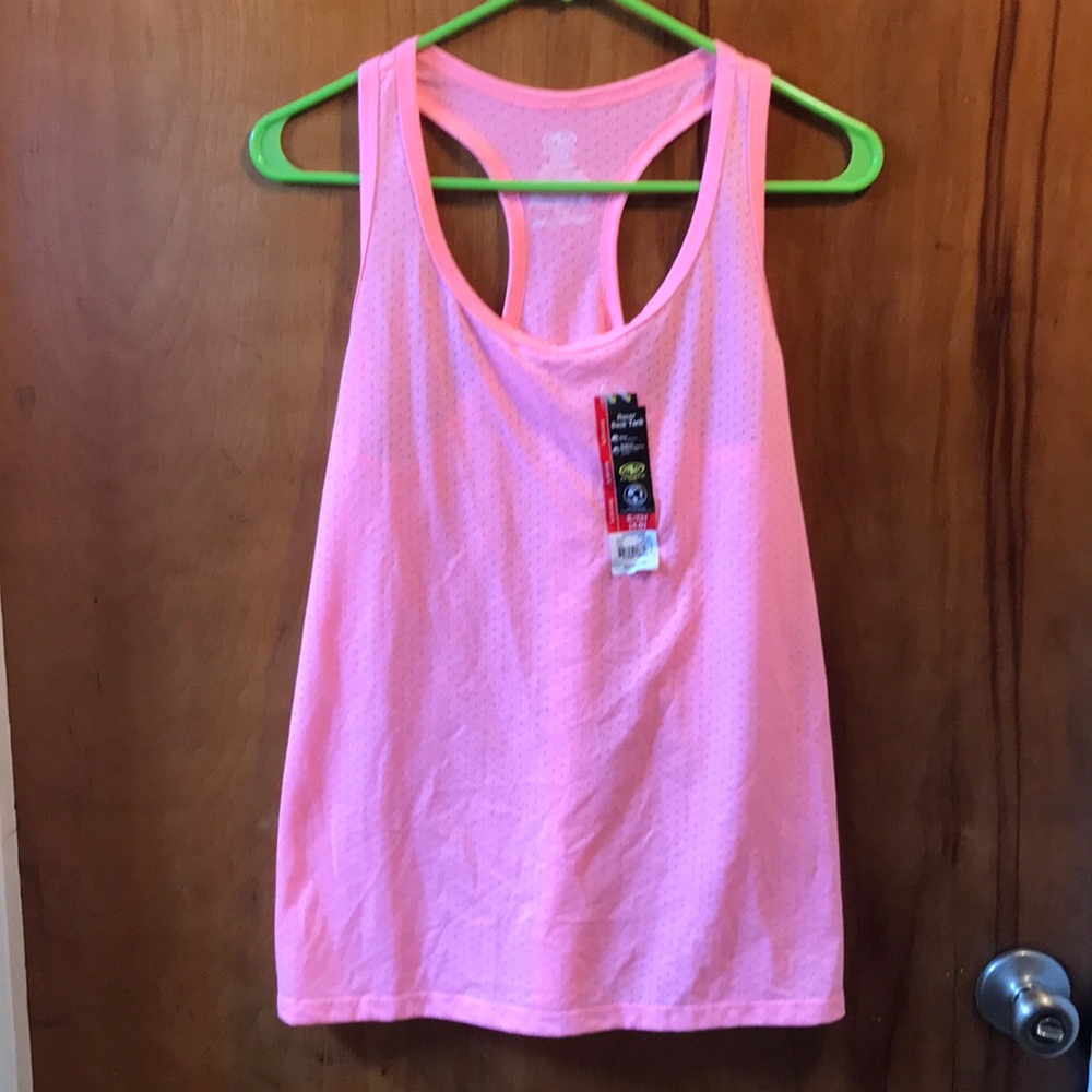 NWOT Athletic works racer back tank top